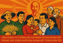 Vận dụng tư tưởng Hồ Chí Minh về đại đoàn kết trong xây dựng khối đại đoàn kết toàn dân tộc